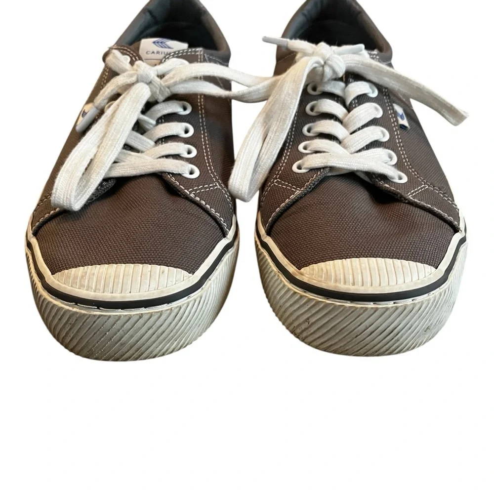 Cariuma 4Ocean Men 11 / Women 12.5 Charcoal Gray OCA Low Sneaker Limited Edition